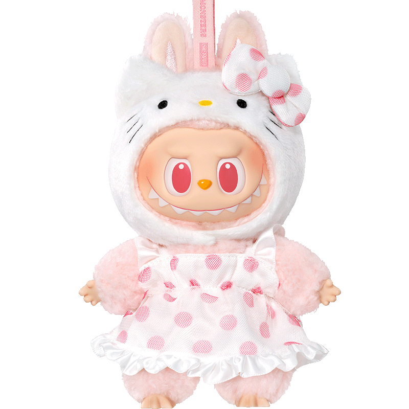 ＊LABUBU - THE MONSTERS X SANRIO毛絨掛件盲盒