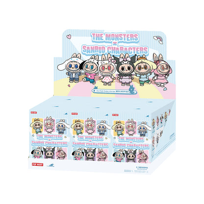 ＊LABUBU - THE MONSTERS X SANRIO毛絨掛件盲盒