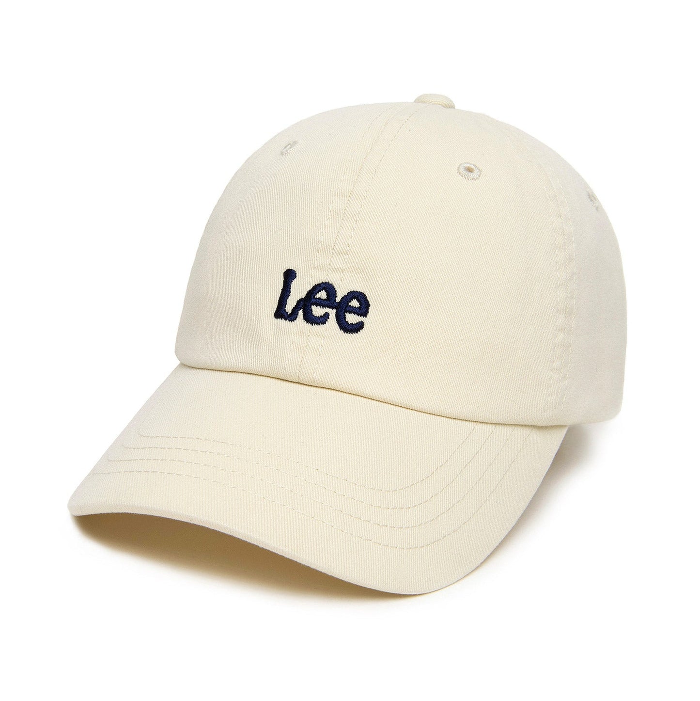 Lee - Small Twitch Logo Cotton Ball Cap - Ivory