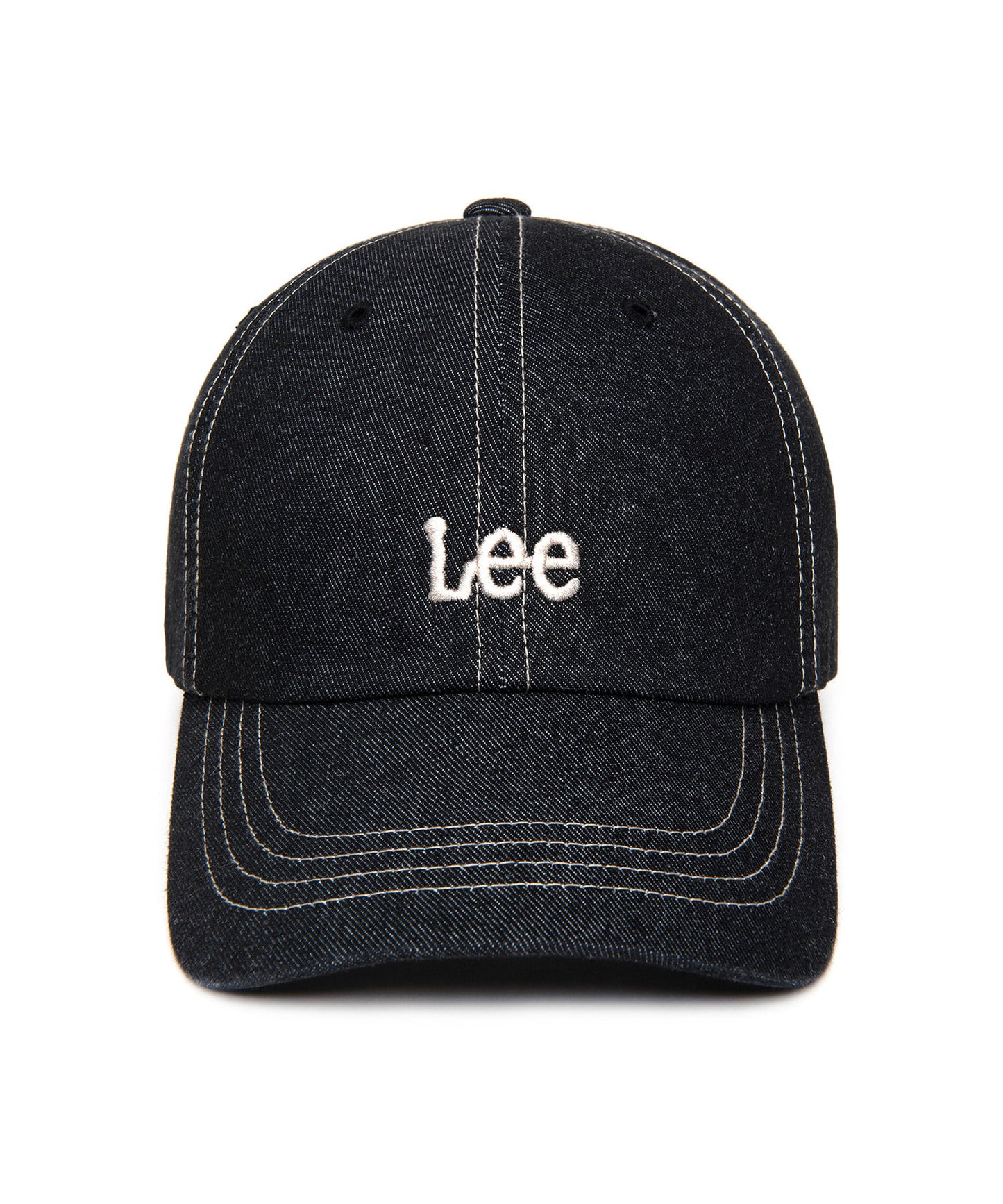 Lee - Small Twitch Logo Denim Ball Cap - Black