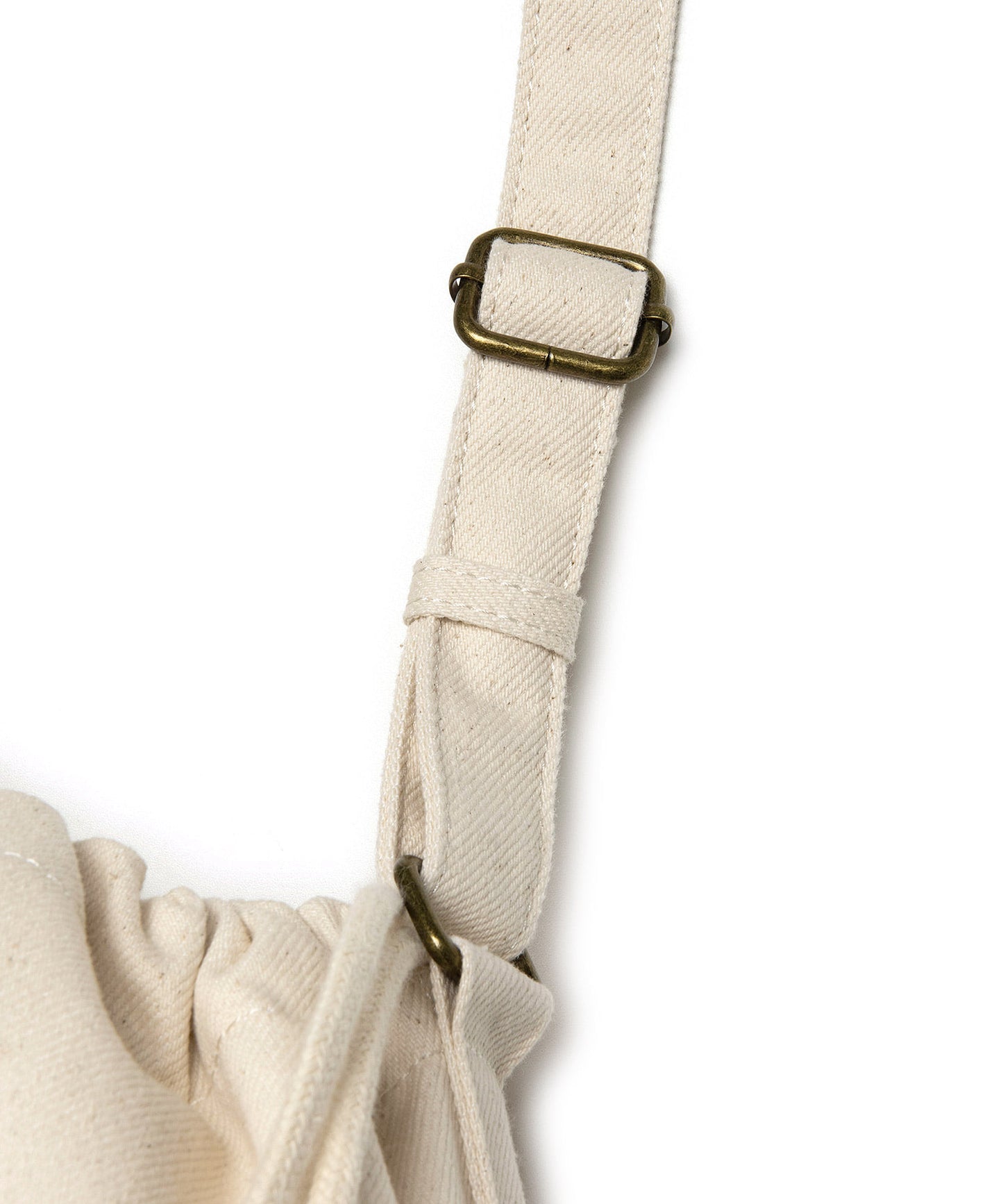 Lee - Cotton Bucket Shoulder Bag - Ivory