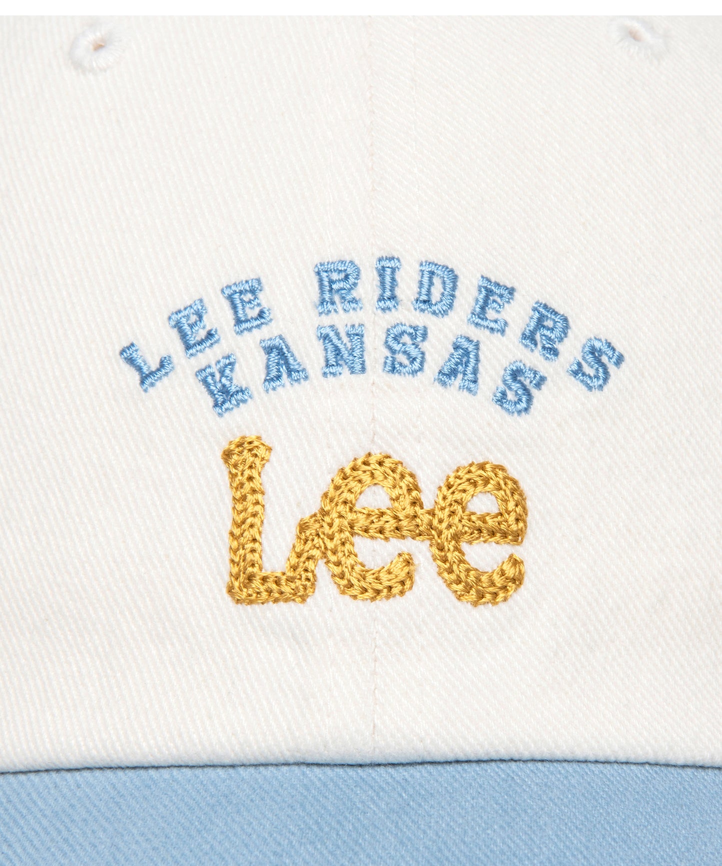 Lee - Twitch Logo Color Block Ball Cap - Light Blue