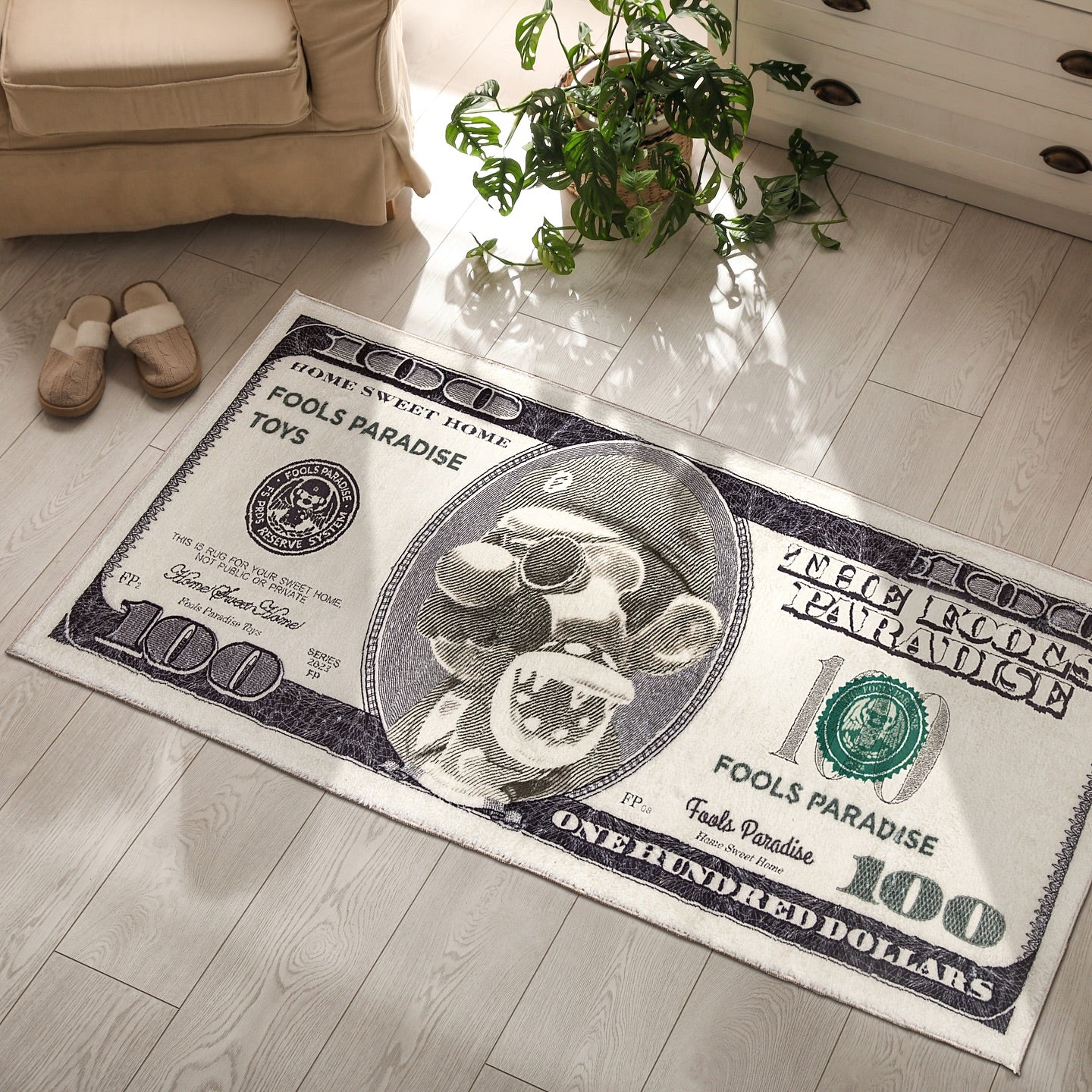 *Fools Paradise - Cash Rug – PAW-EVER YOUNG