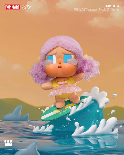 ＊CRYBABY Vacation Mode On系列 - 搪膠毛絨掛件盲盒