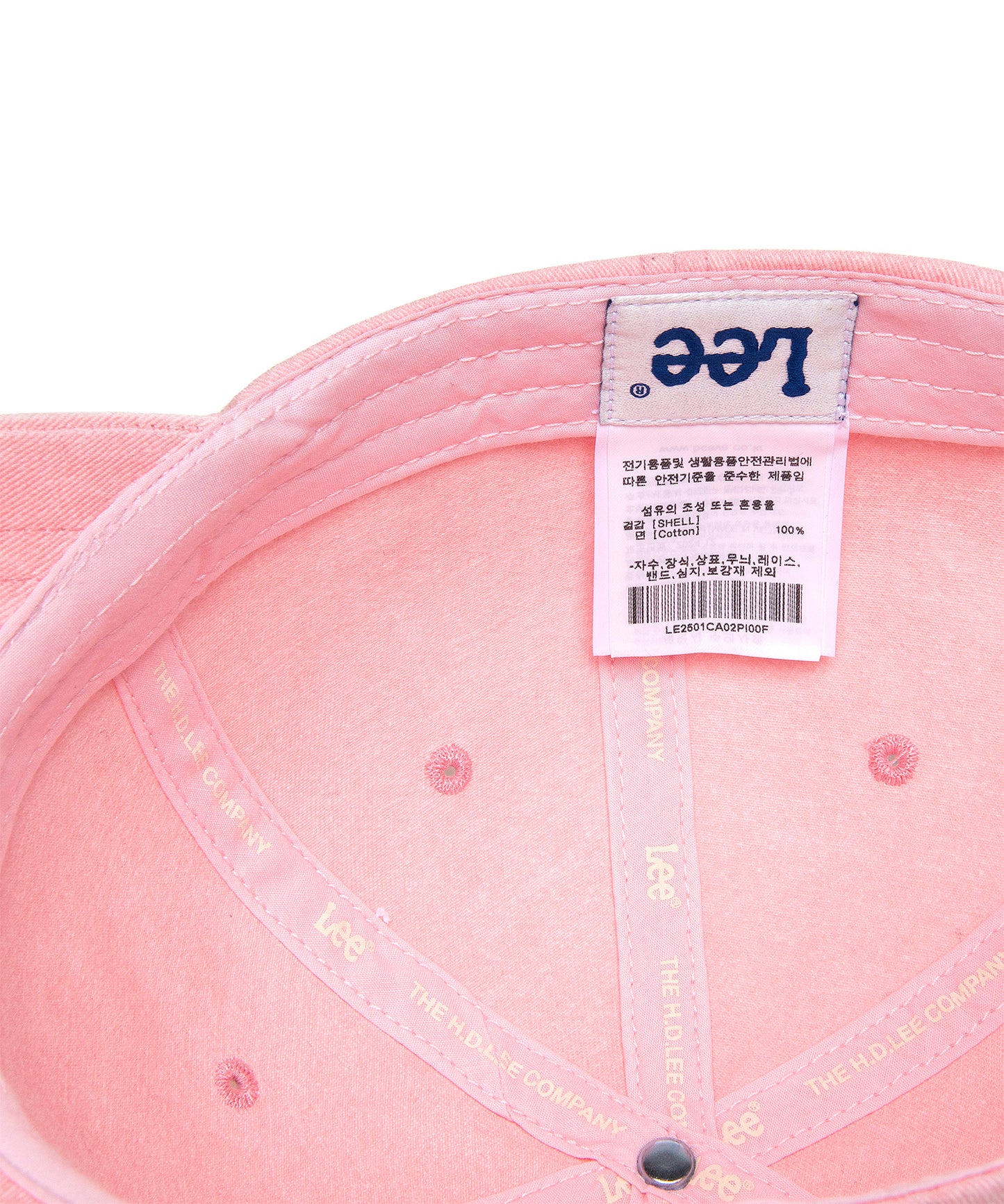 Lee - Small Twitch Logo Pigment Ball Cap - Pink