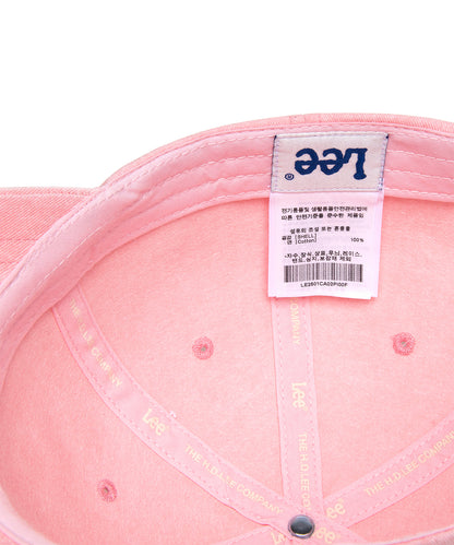 Lee - Small Twitch Logo Pigment Ball Cap - Pink