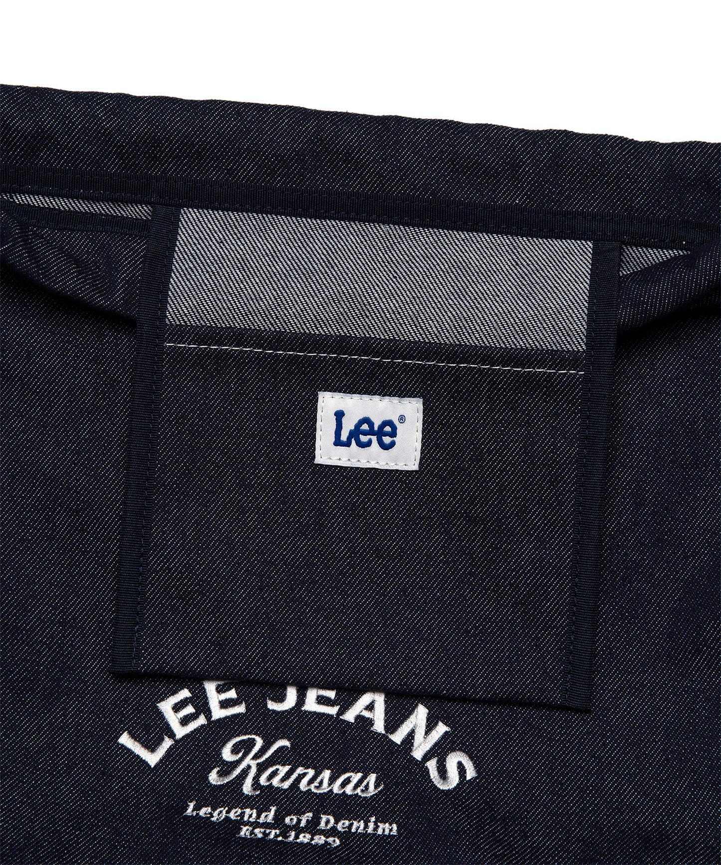 Lee - Cotton Bucket Shoulder Bag - Indigo Dark