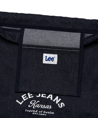 Lee - Cotton Bucket Shoulder Bag - Indigo Dark