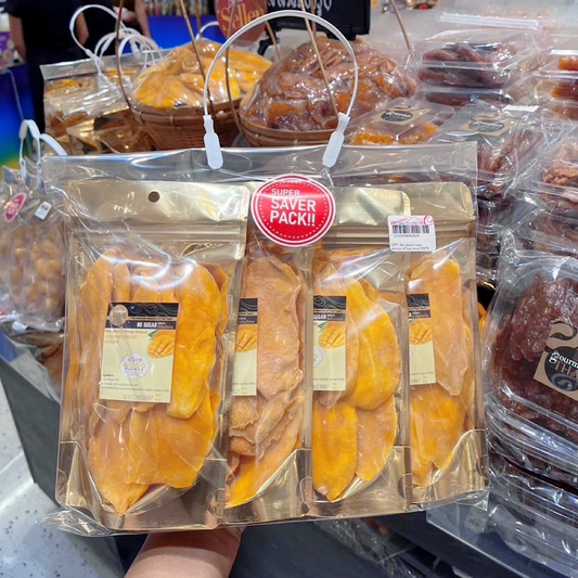 【泰國人氣】無糖芒果乾套裝 (200g x 4包)