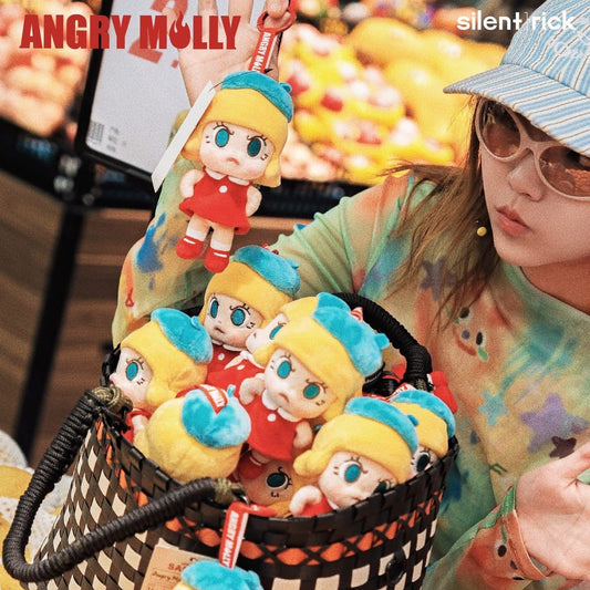 ＊ANGRY MOLLY毛絨吊飾