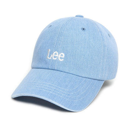 Lee - Small Twitch Logo Denim Ball Cap - Indigo Light