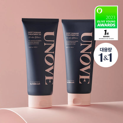 UNOVE Deep Damage Treatment EX 深層受損修護髮膜護（1盒2枝）