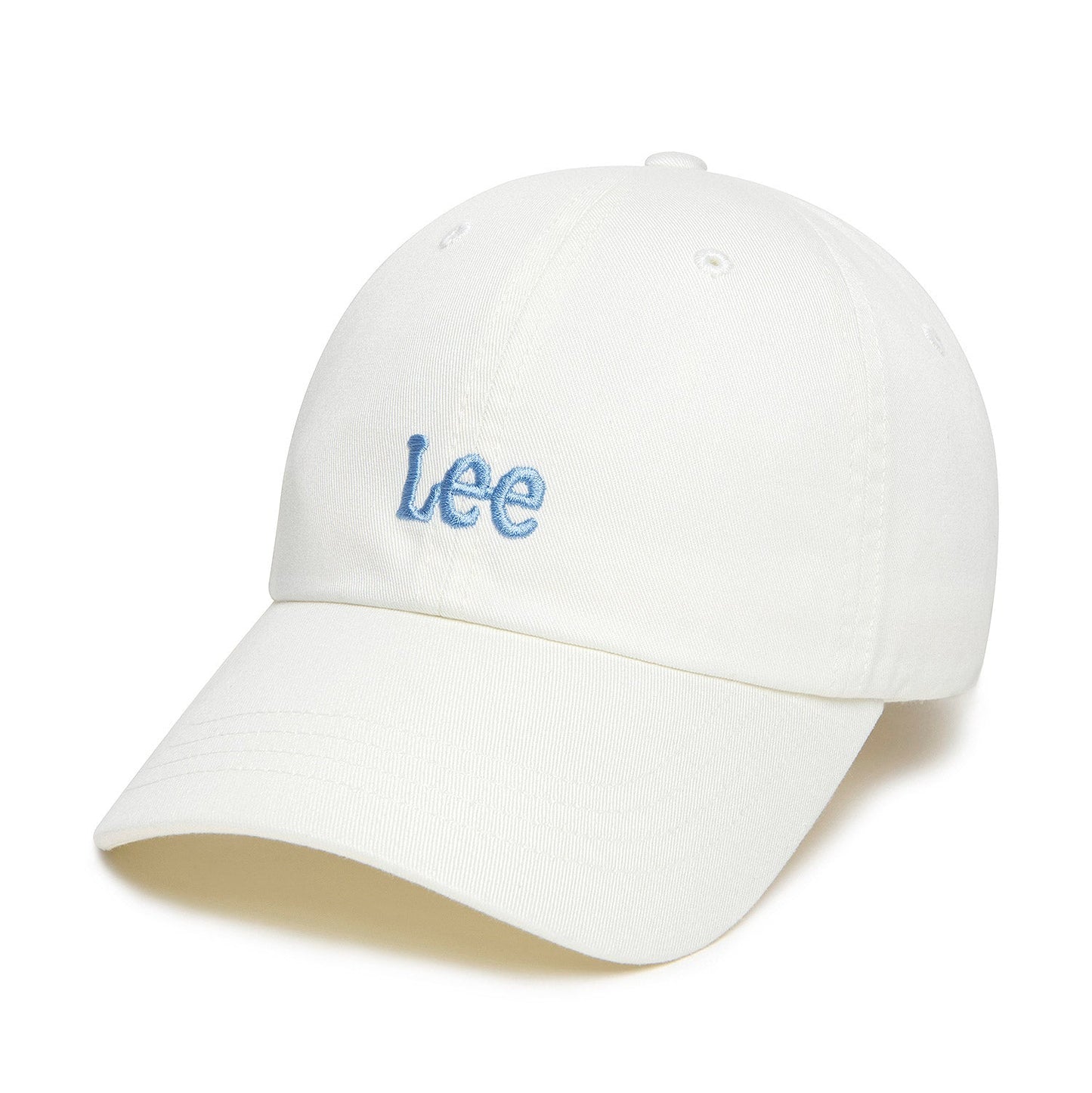 Lee - Small Twitch Logo Cotton Curve Ball Cap - White