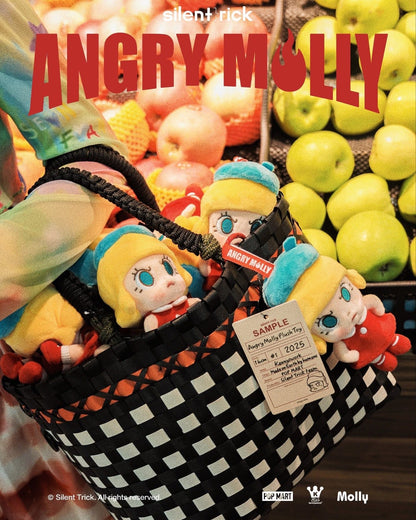 ＊ANGRY MOLLY毛絨吊飾