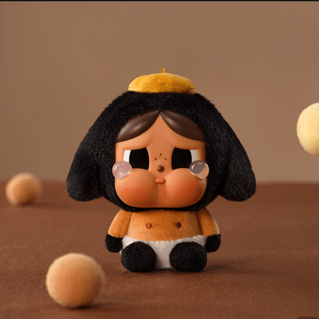 ＊CRYBABY - Crying Babe系列 - 搪膠毛絨吊卡｜上海展會限定