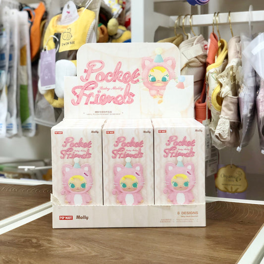 ＊Baby Molly Pocket Friends系列 - 毛絨掛飾盲盒