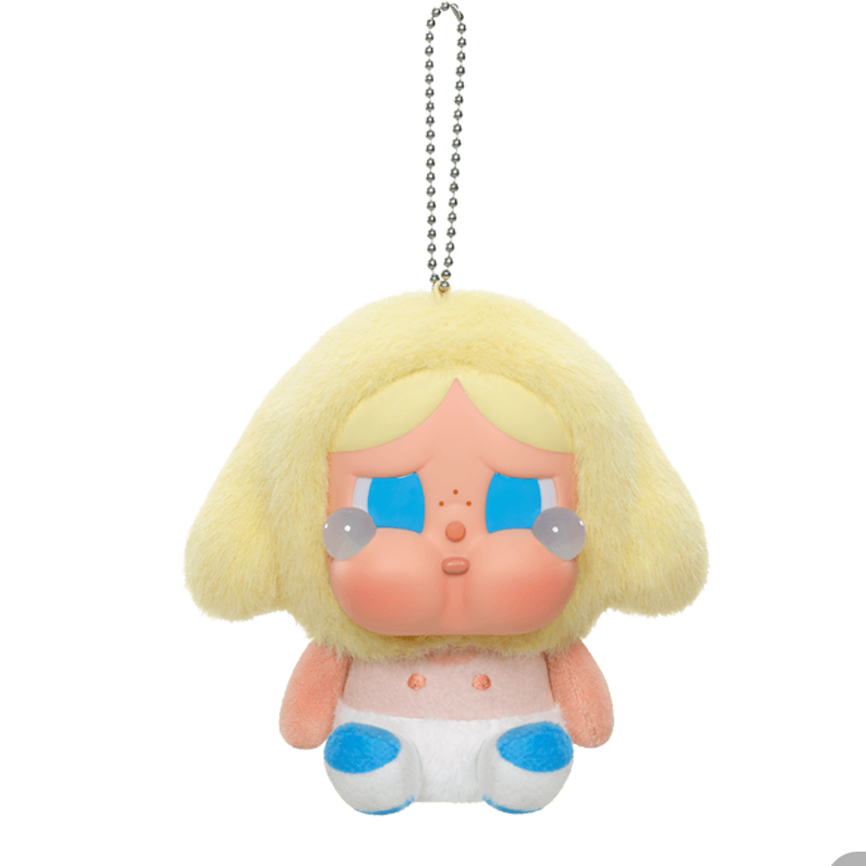 ＊CRYBABY - Crying Babe系列 - 搪膠毛絨吊卡｜上海展會限定