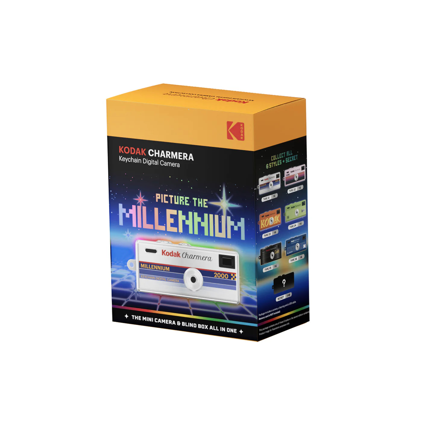 KODAK CHARMERA - Keychain Digital Camera Blind Box - MILLENNIUM