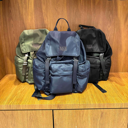 MARITHÉ FRANÇOIS GIRBAUD - CLASSIC LOGO METAL BUCKLE BACKPACK｜3色