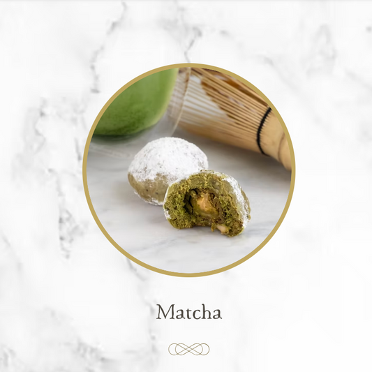 【泰國人氣曲奇】P.S. I Love You - Macadamia Balls (抺茶 Matcha)