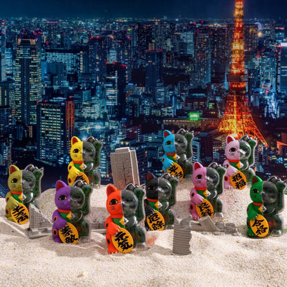 Pixel Zipper - Kouun Neko 50:50 招財貓盲盒