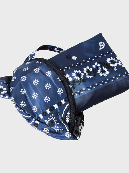 WHO.A.U - Steve Packable Light Bag - Navy｜可摺疊環保袋