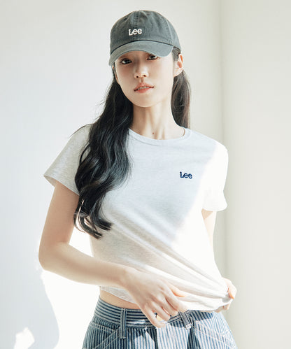 Lee - Small Twitch Logo Pigment Ball Cap - Charcoal