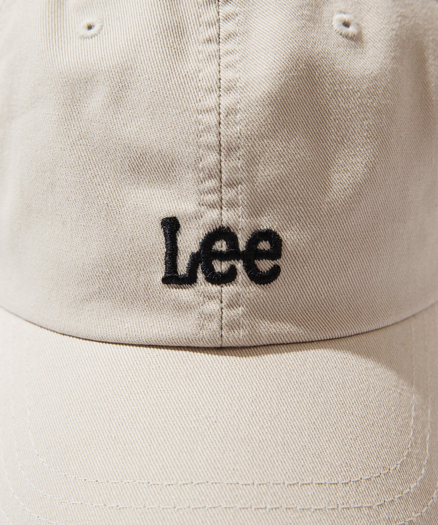 Lee - Small Twitch Logo Cotton Curve Ball Cap - Beige