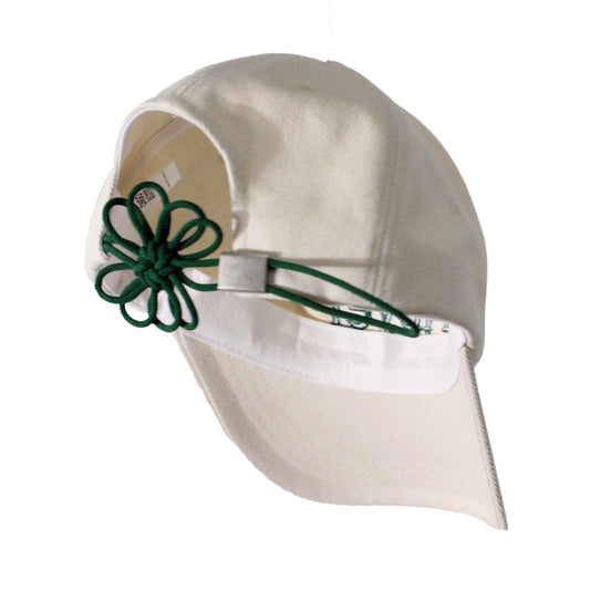 [FLOWER] KNOT CAP 繩結花花帽 - GREEN