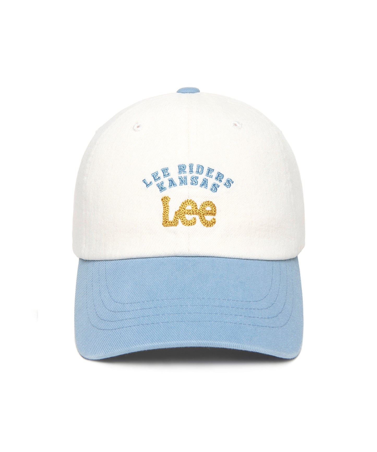Lee - Twitch Logo Color Block Ball Cap - Light Blue