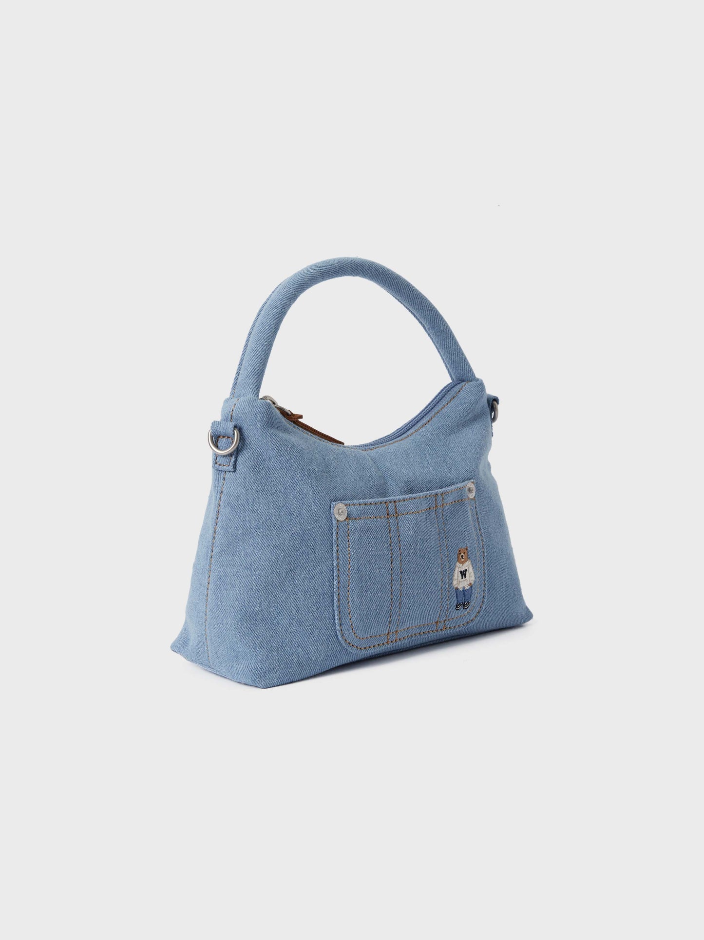 WHO.A.U - Steve Hobo Cross Bag - Light Blue