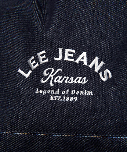 Lee - Cotton Bucket Shoulder Bag - Indigo Dark