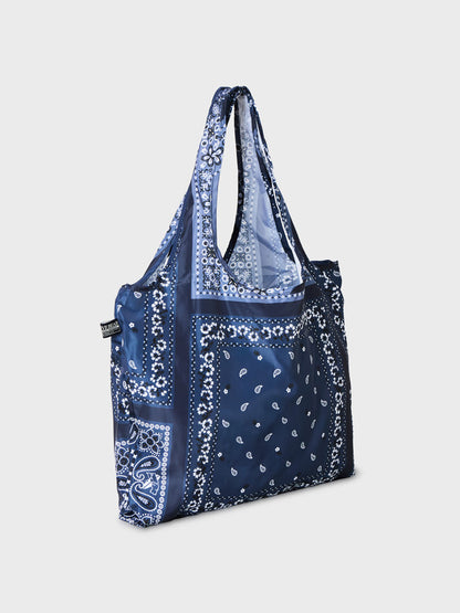 WHO.A.U - Steve Packable Light Bag - Navy｜可摺疊環保袋