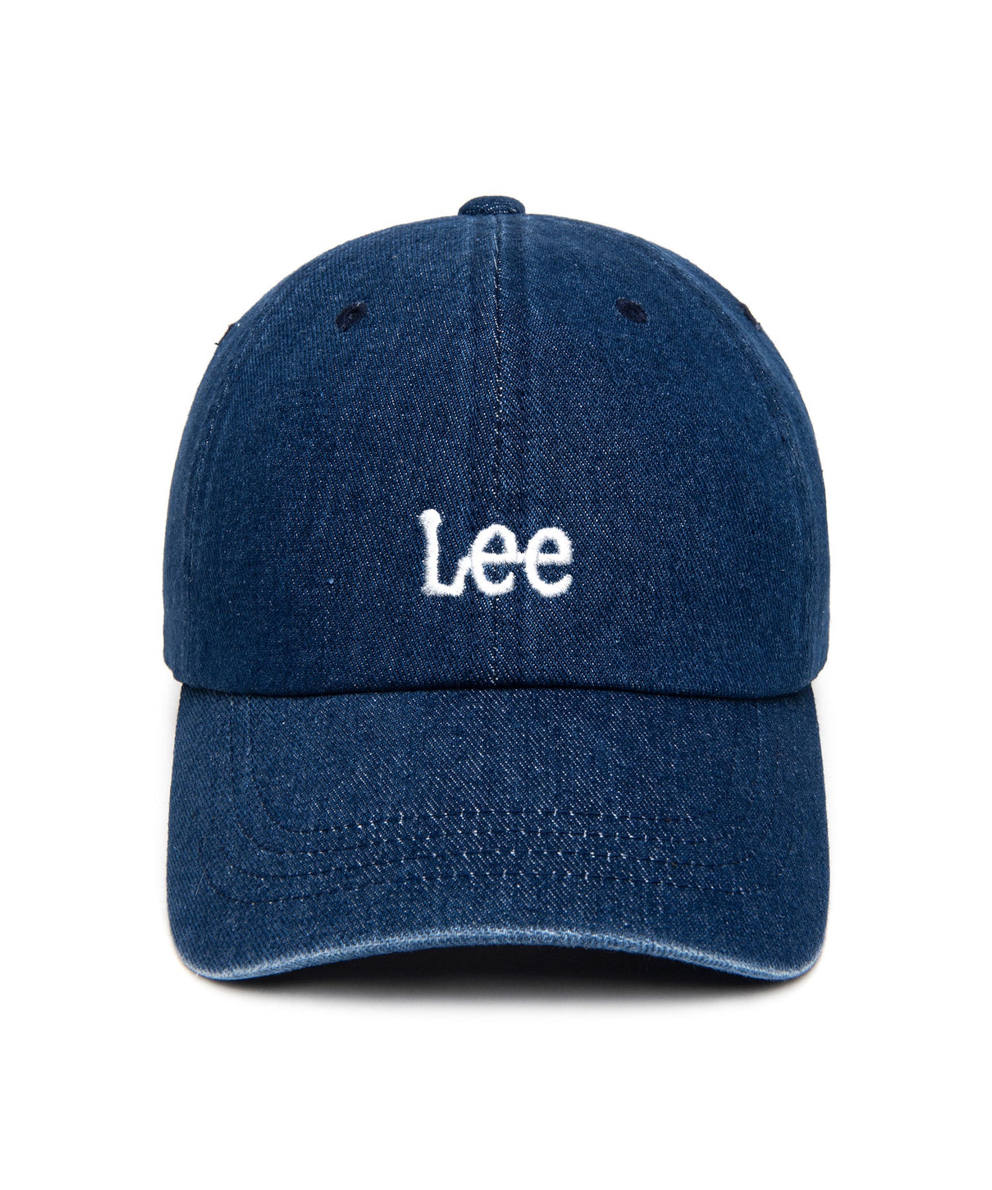 Lee - Small Twitch Logo Denim Ball Cap - Indigo
