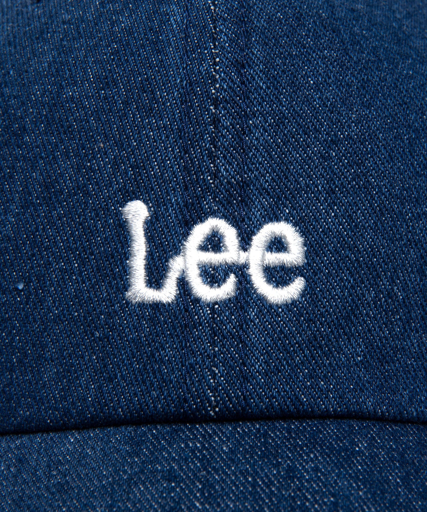 Lee - Small Twitch Logo Denim Ball Cap - Indigo