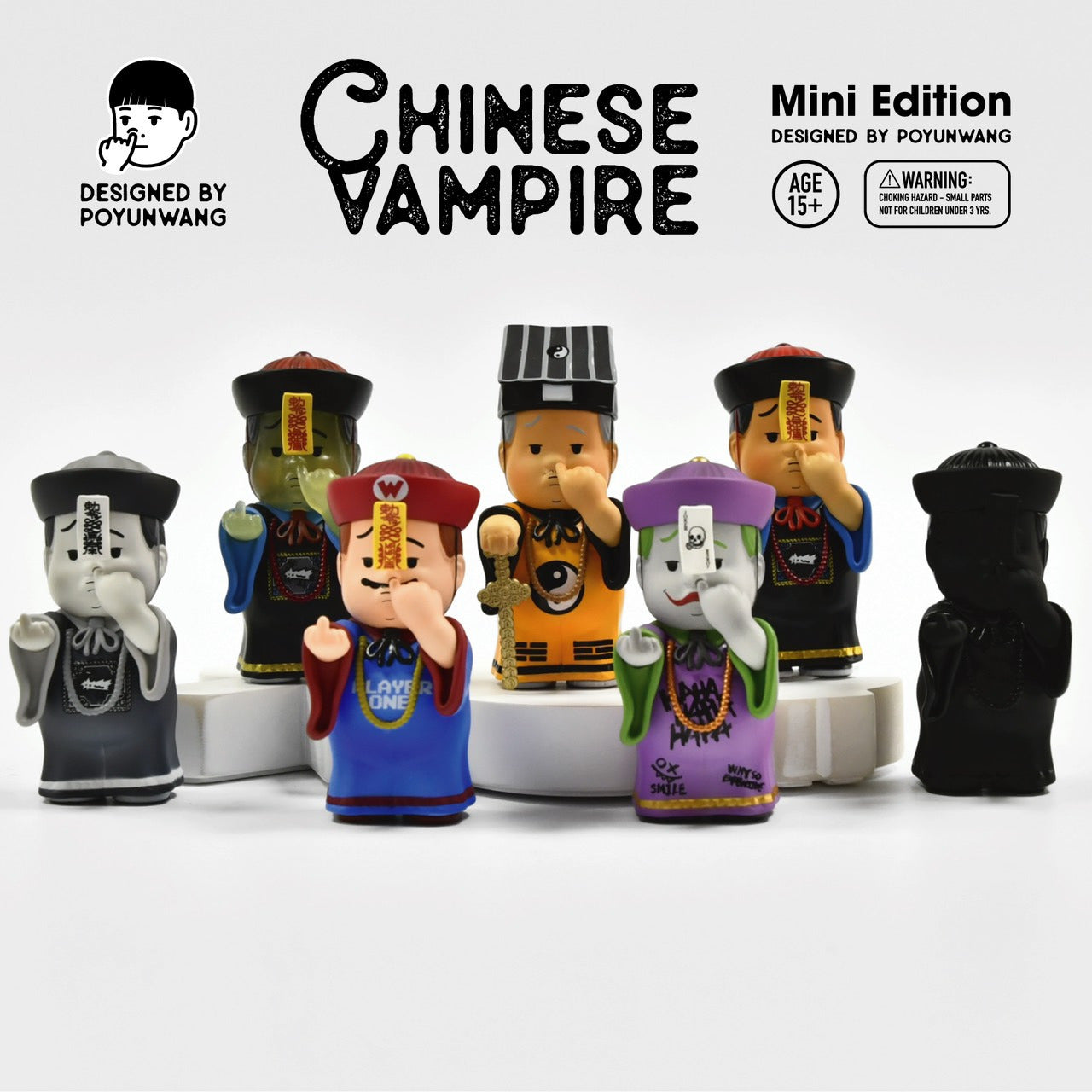 ＊Poyunwang - 迷你殭屍道士系列盲盒 Chinese Vampire Mini Edition