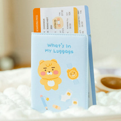 Kakao Friends - What's in My Luggage - Passport Case