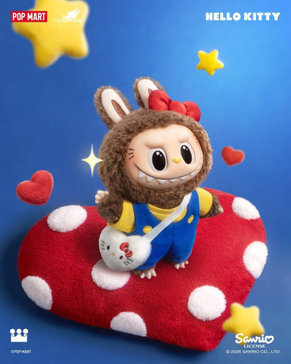 ＊LABUBU - THE MONSTERS X SANRIO毛絨掛件盲盒