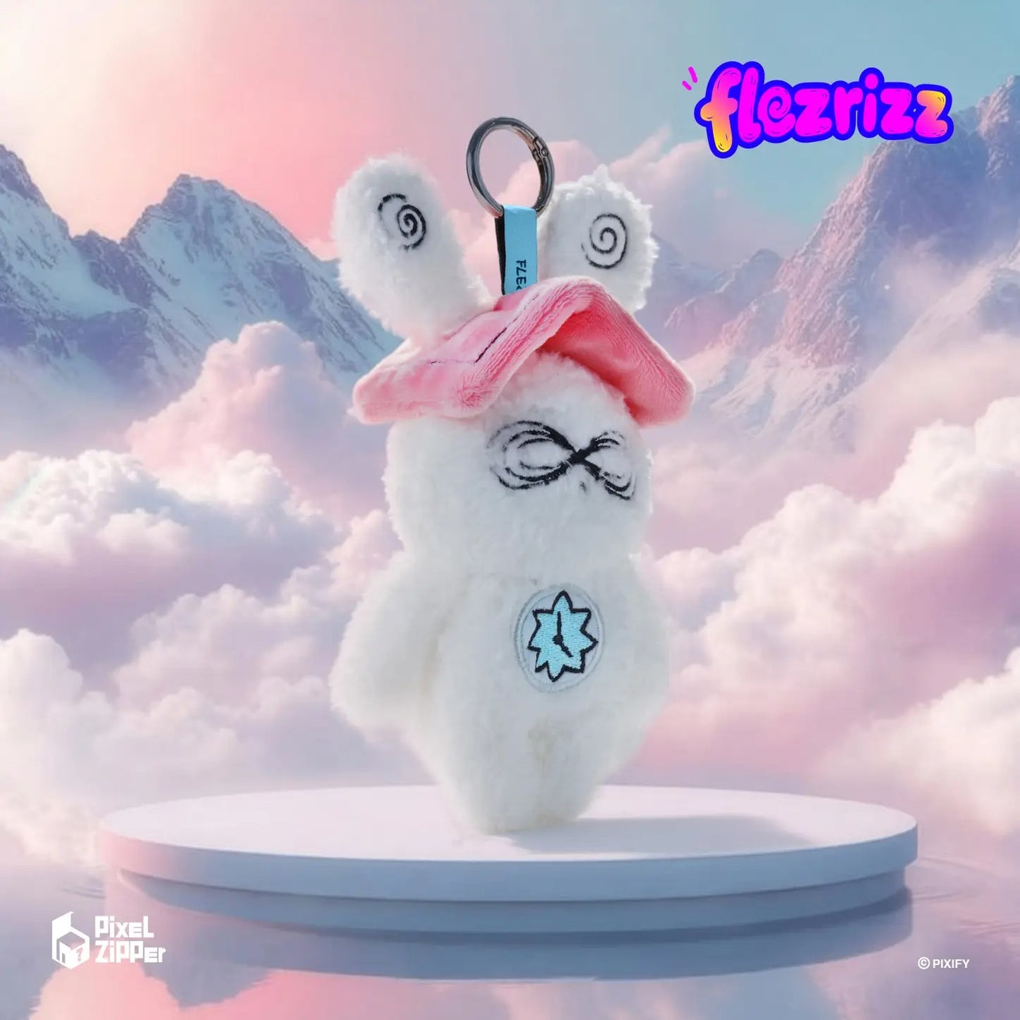 Pixel Zipper - Flezrizz 毛絨公仔掛飾盲盒