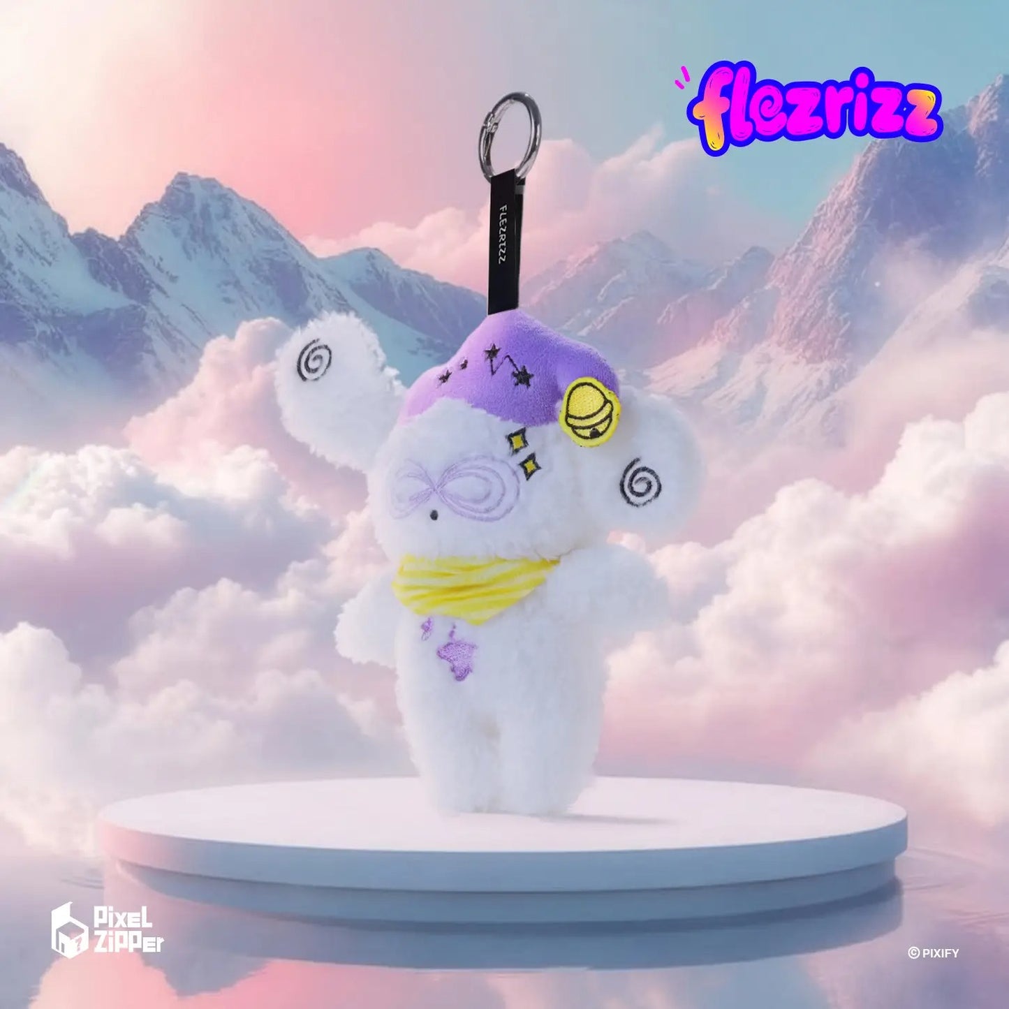 Pixel Zipper - Flezrizz 毛絨公仔掛飾盲盒