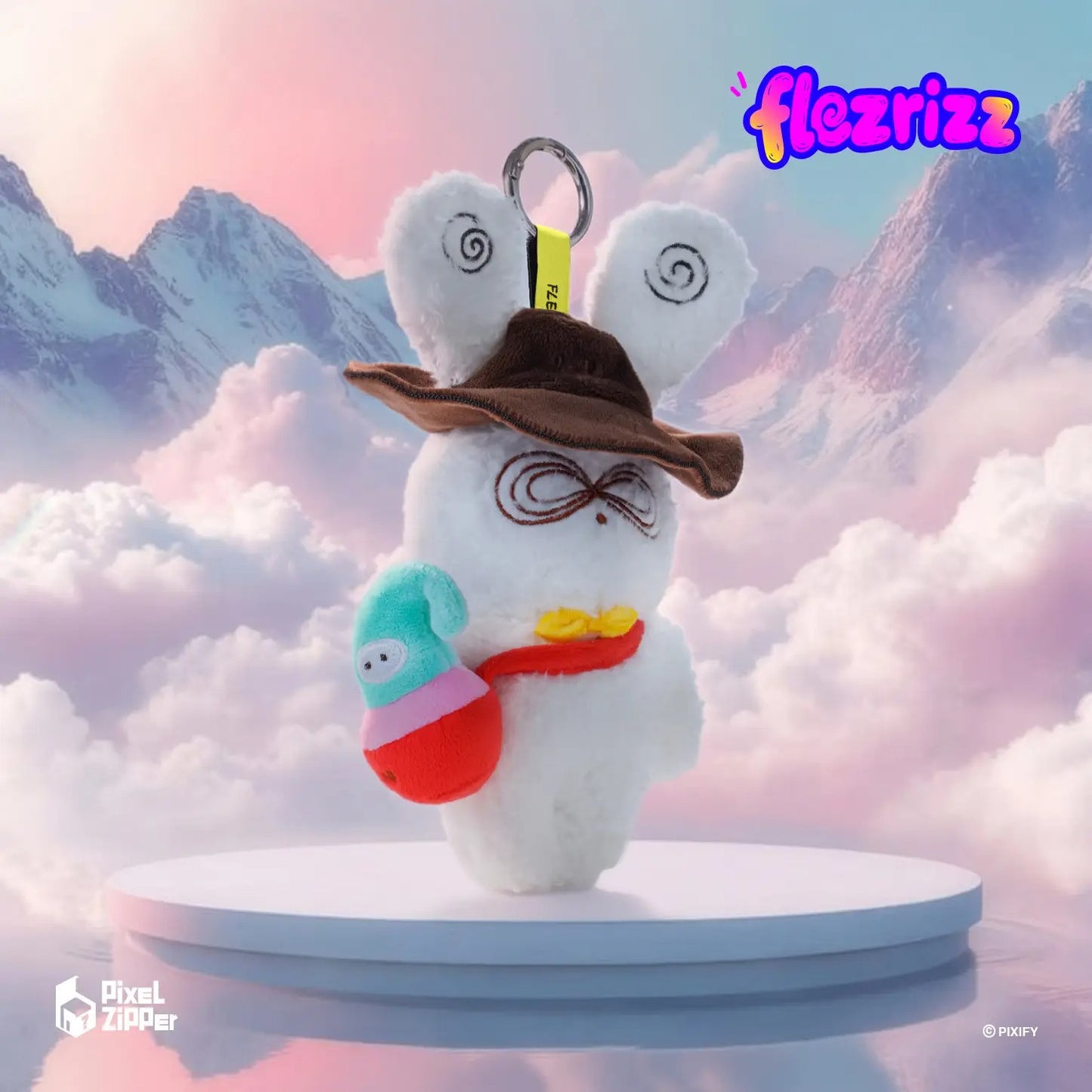 Pixel Zipper - Flezrizz 毛絨公仔掛飾盲盒