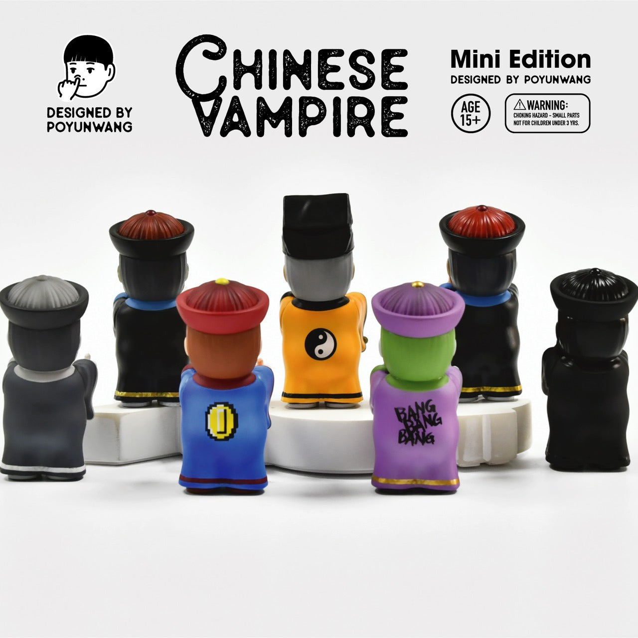 ＊Poyunwang - 迷你殭屍道士系列盲盒 Chinese Vampire Mini Edition