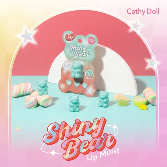 【泰國人氣】Cathy Doll - Shiny Bear迷你熊仔有色潤唇膏｜10色