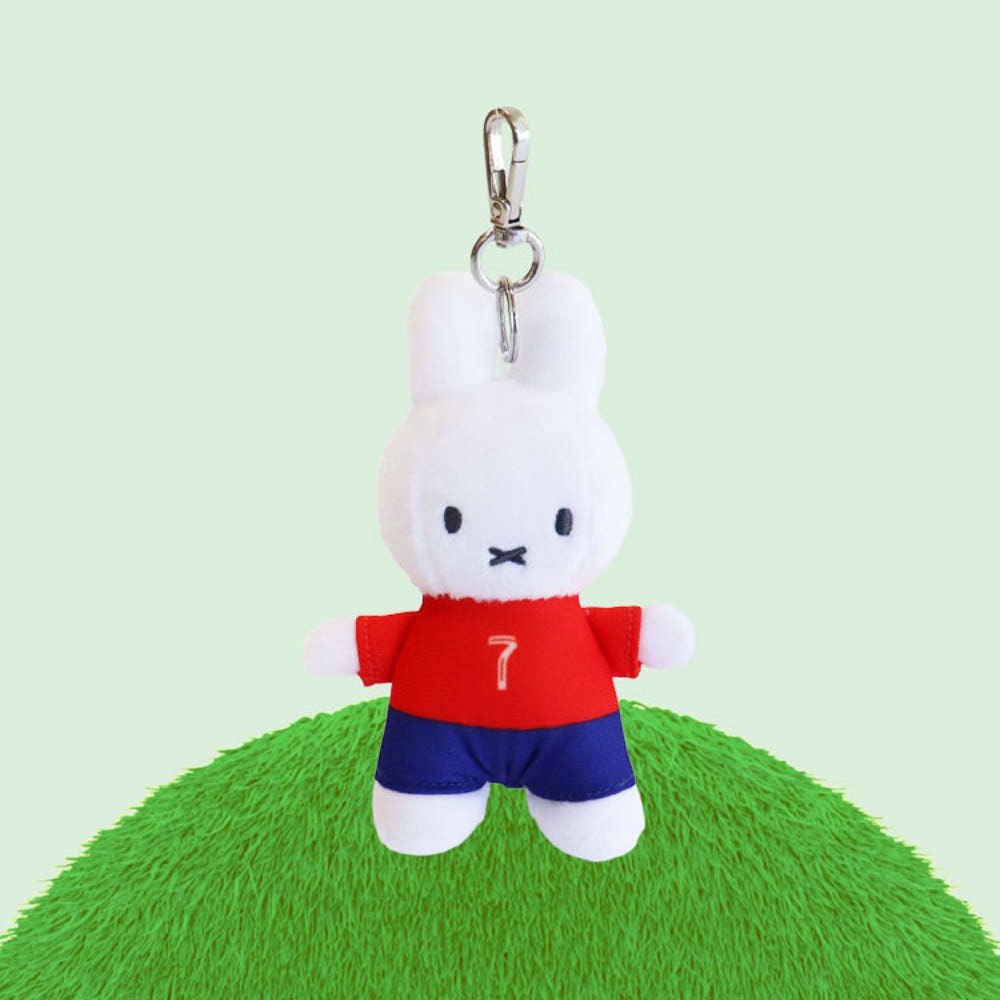 Miffy世界盃公仔掛飾