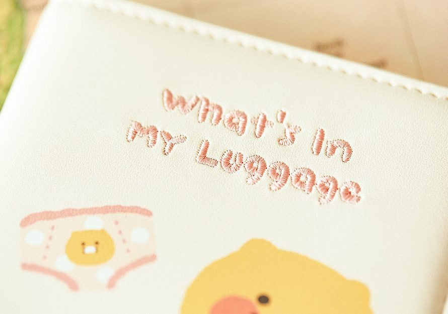 Kakao Friends - What's in My Luggage - Passport Case