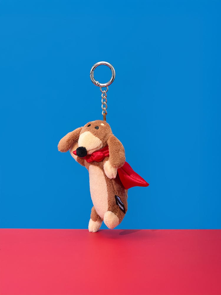 JOGUMAN - HERO WOODY CAPE PLUSH KEYRING