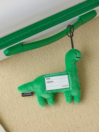 JOGUMAN - Run Away Brachio Plush Luggage Tag