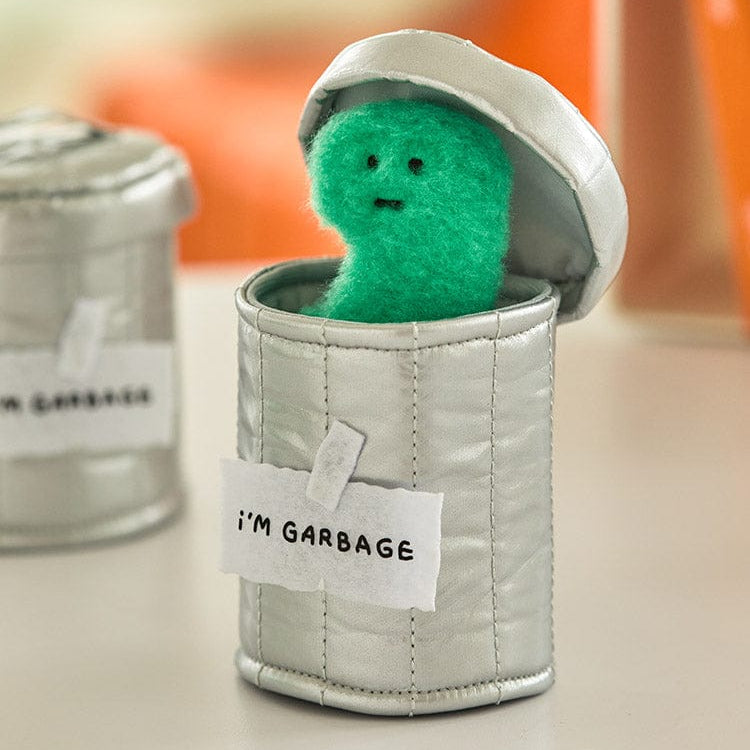 JOGUMAN - Throw Away Brachio Small Trash Bin Plush Doll