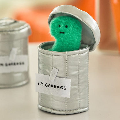 JOGUMAN - Throw Away Brachio Small Trash Bin Plush Doll
