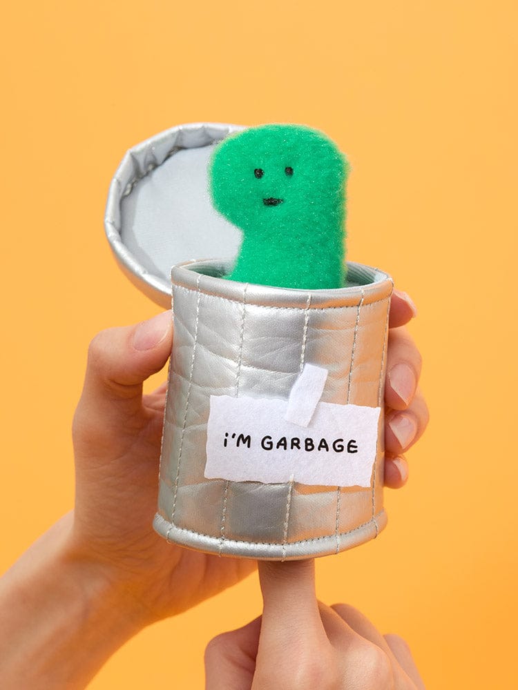 JOGUMAN - Throw Away Brachio Small Trash Bin Plush Doll
